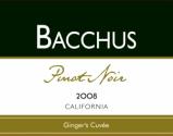 Bacchus - Pinot Noir Gingers Cuvee 2020 (750ml)