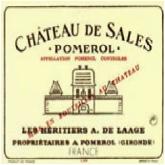 Chteau de Sales - Pomerol 2020 (750ml)