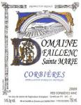 Domaine Faillenc Ste.-Marie - Corbi�res 2020 (750ml)