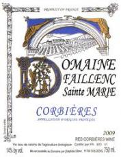 Domaine Faillenc Ste.-Marie - Corbires 2020 (750ml) (750ml)