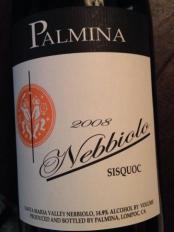 Palmina - Nebbiolo Sisquoc Vineyard 2008 (750ml) (750ml)